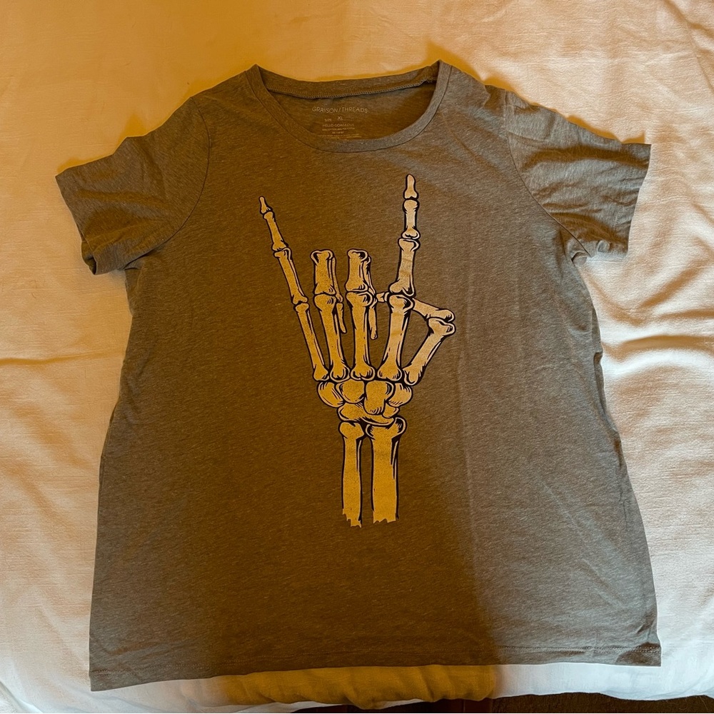 Skeleton Graphic Tee - Picture 3 of 4